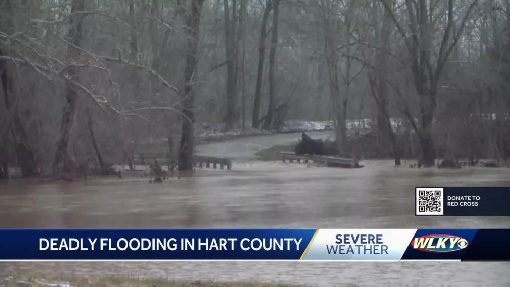 Mother and 7-year-old die after being swept away by floodwaters in Kentucky