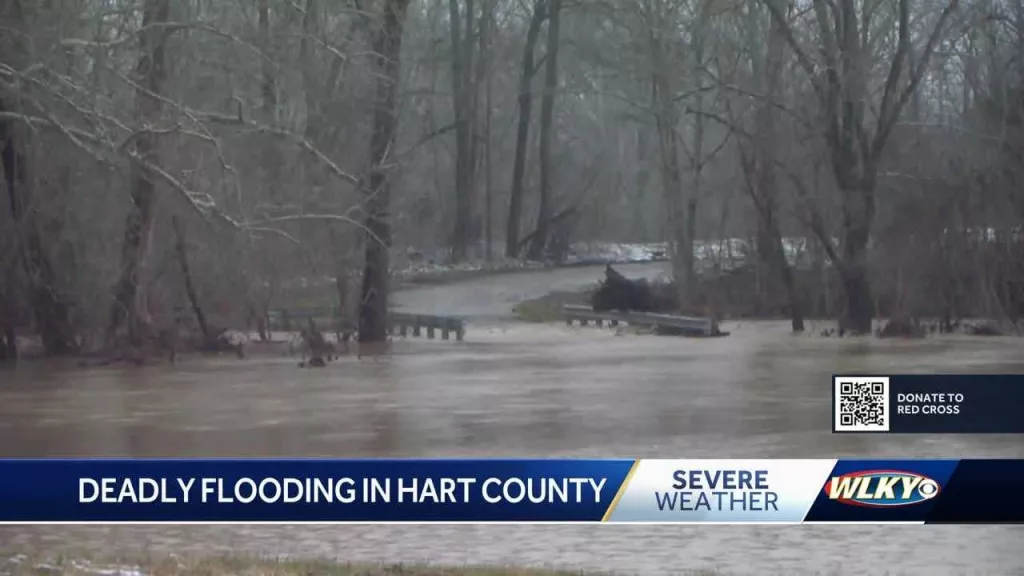 Mother and 7-year-old die after being swept away by floodwaters in Kentucky