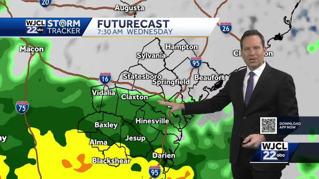 Rain arrives Wednesday...a look at forecast rain totals