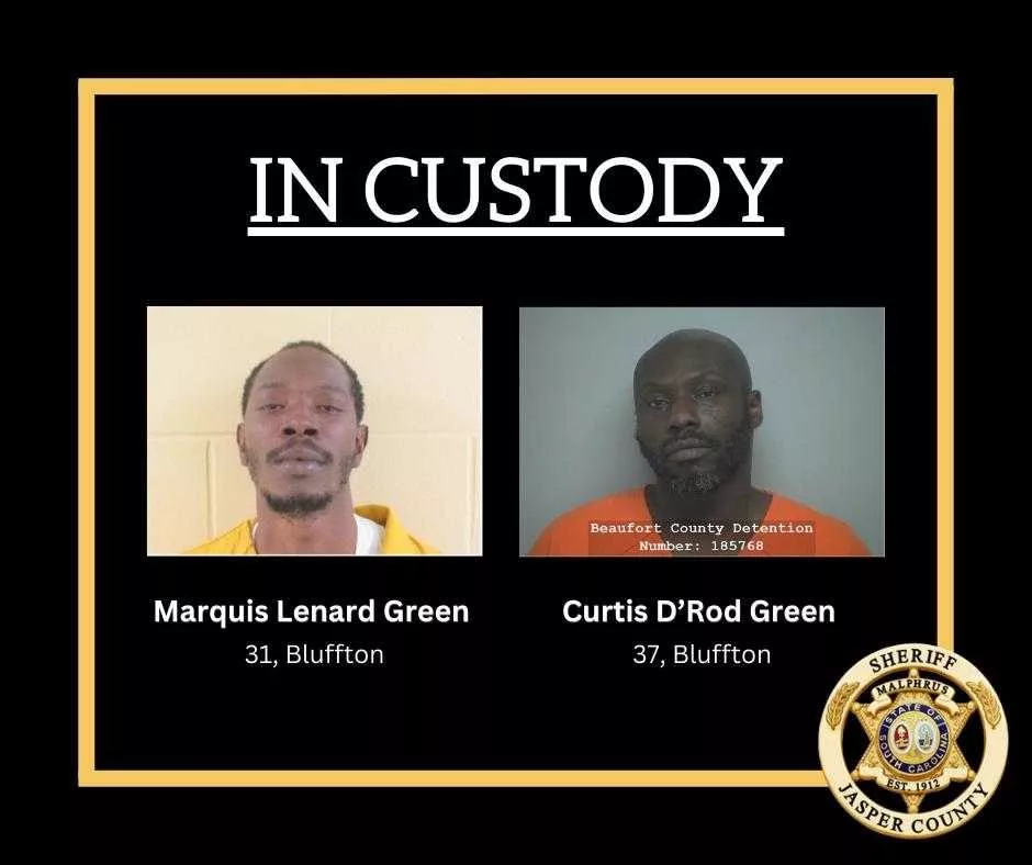Jasper County Sheriff's Office arrests two men in connection to deadly shooting