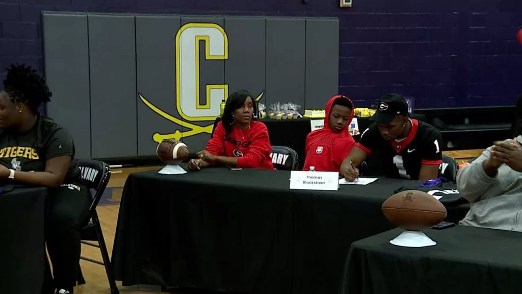 'This day means the world to me': Calvary Signing Day