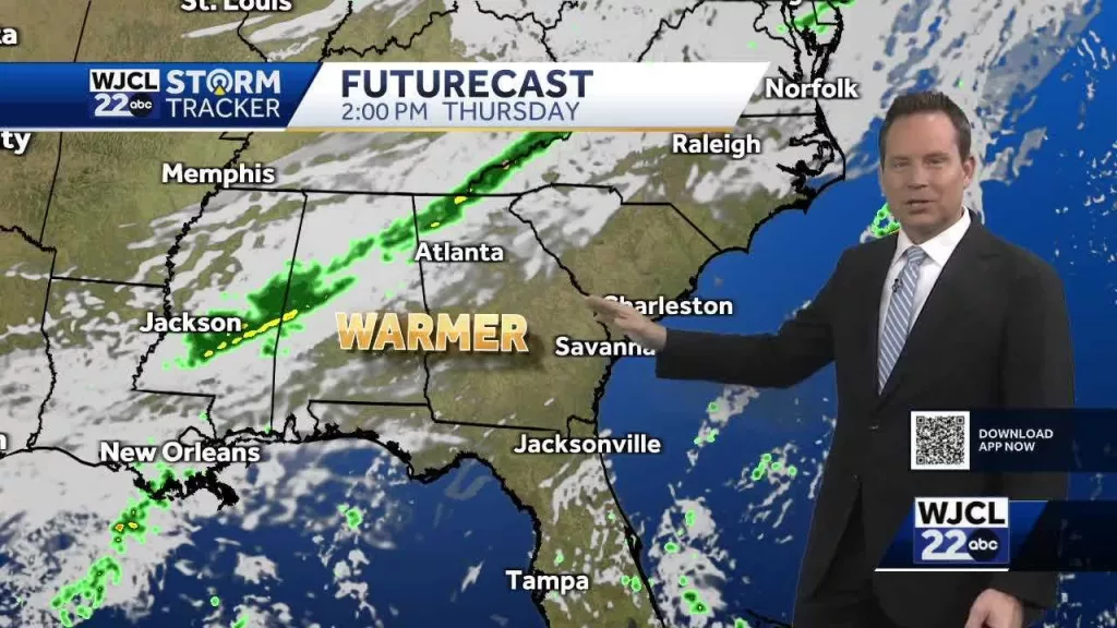 Tracking warmer temperatures and the next chance of rain