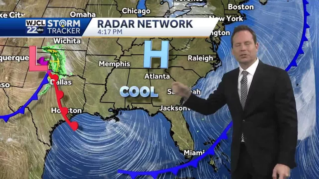 Frost possible to start Monday...a look at forecast temperatures