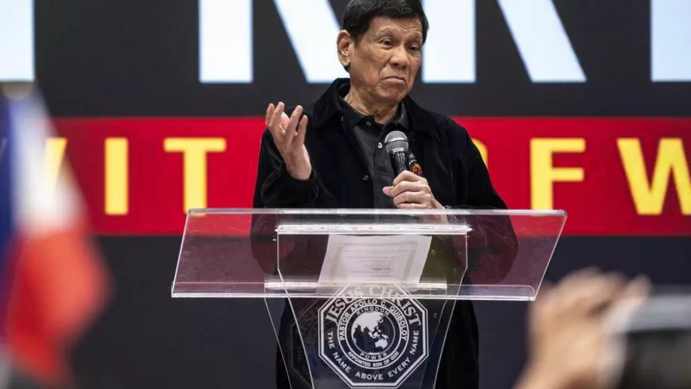 Former Philippine president detained over drug crackdown killings