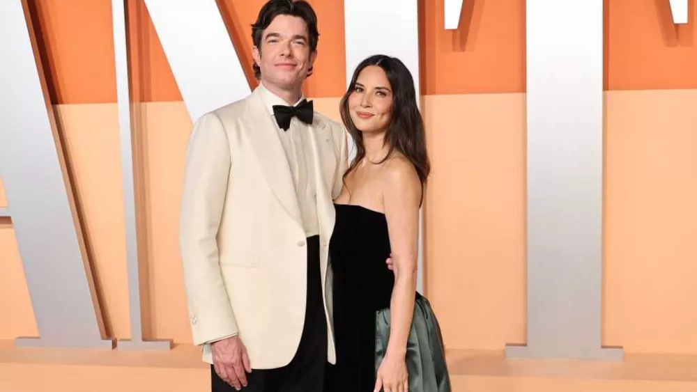 John Mulaney and Olivia Munn had a surprising celebrity officiant at their wedding