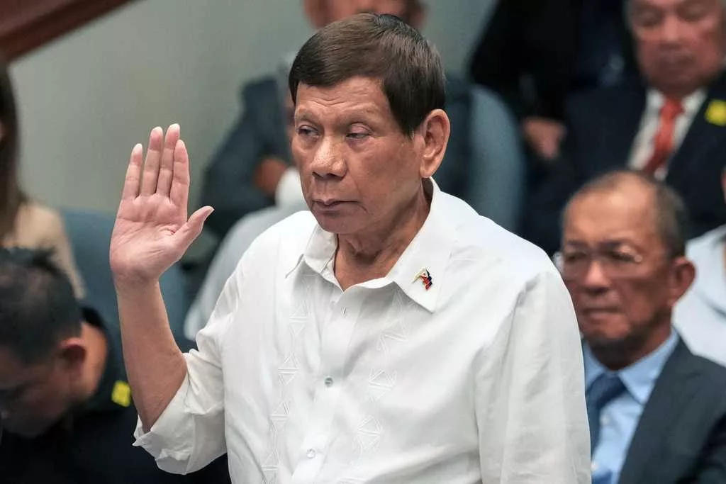 ICC takes custody of former Philippine President Rodrigo Duterte in crimes against humanity case