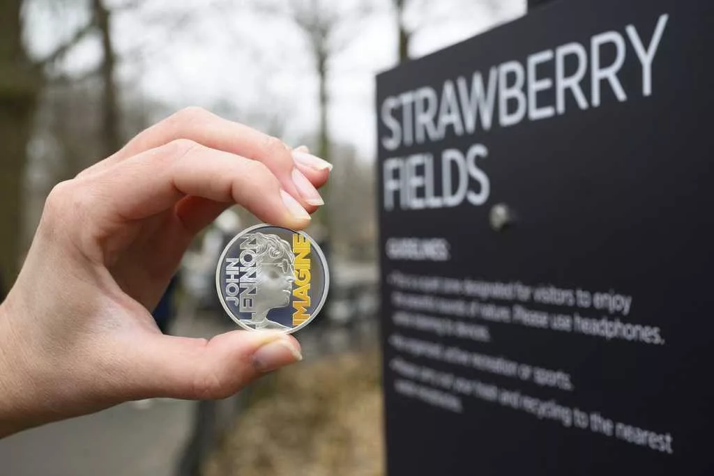 John Lennon honored on UK coin collection