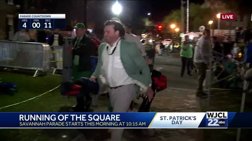 'Controlled Chaos': How the Running of the Squares kicks off Savannah's St. Patrick's Day parade