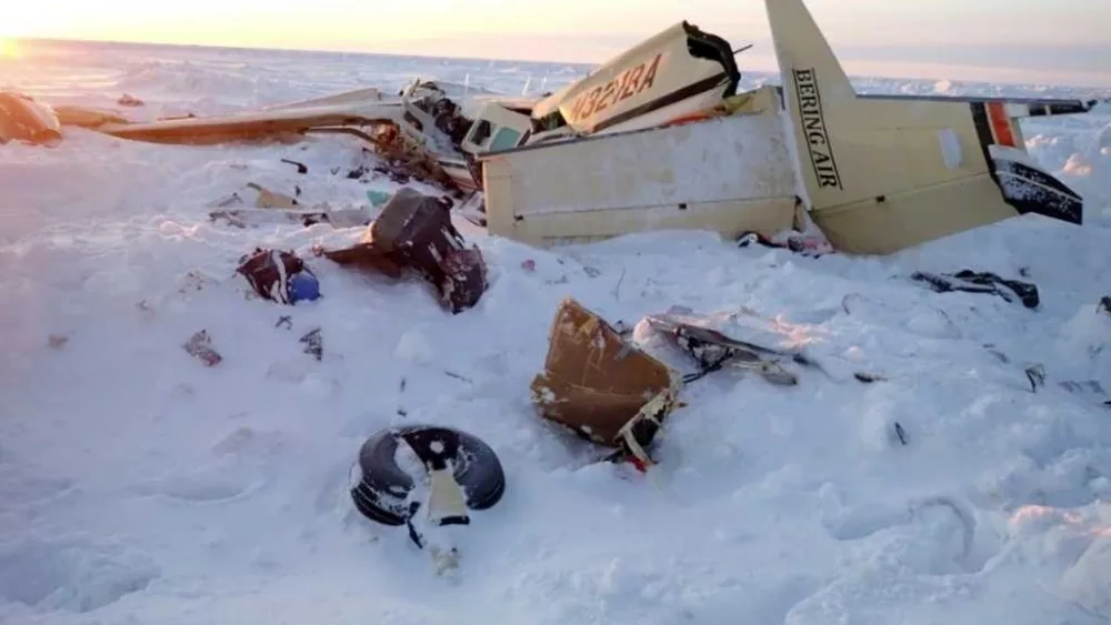 Alaska plane was overweight for icy conditions in crash that killed 10, NTSB says