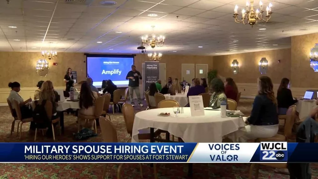 'They're adaptable'; 'Hiring Our Heroes' emboldens military spouses in their career searches at Fort Stewart