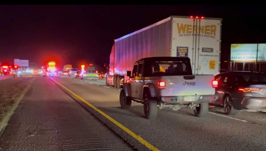 I-95 incident causing traffic backups all around Savannah Friday morning