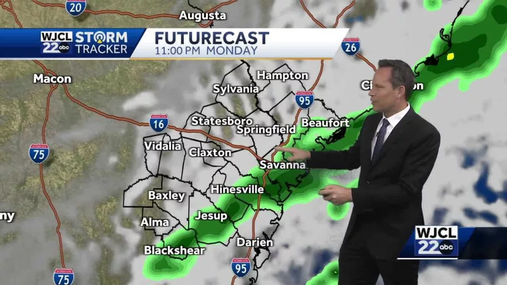 When rain showers exit and sunshine returns to Savannah, Lowcountry