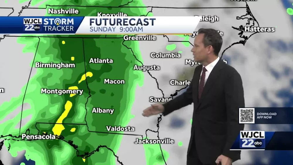 Thunderstorms rumble our way in the days ahead...the latest timing