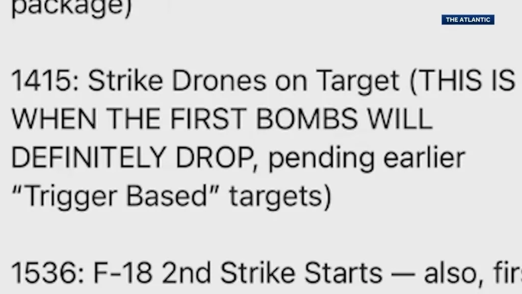 The Trump administration faces backlash after a leaked group chat