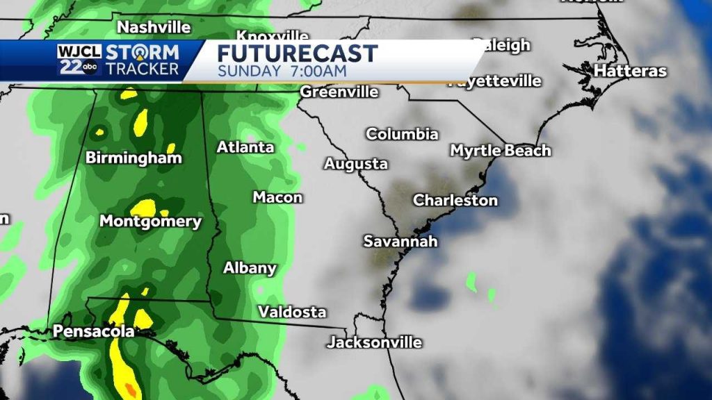 Rain chances return this weekend across Southeast Georgia, Lowcountry ...