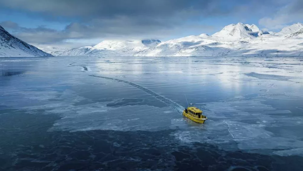 Arctic sea ice hits record low for its usual peak growth period