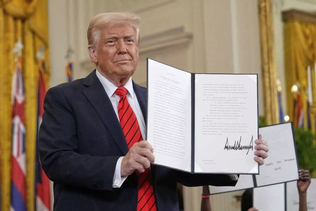 Political consequences of President Trump's new tariffs this week