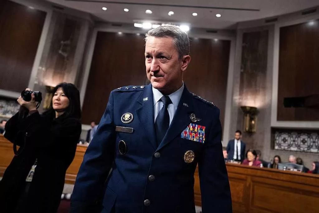 Trump's pick for Joint Chiefs chairman strikes a humble, apolitical tone in Senate hearing