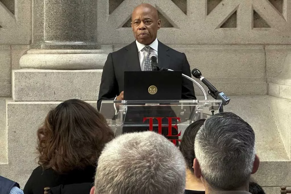 NYC Mayor Eric Adams says he will run for reelection as an independent