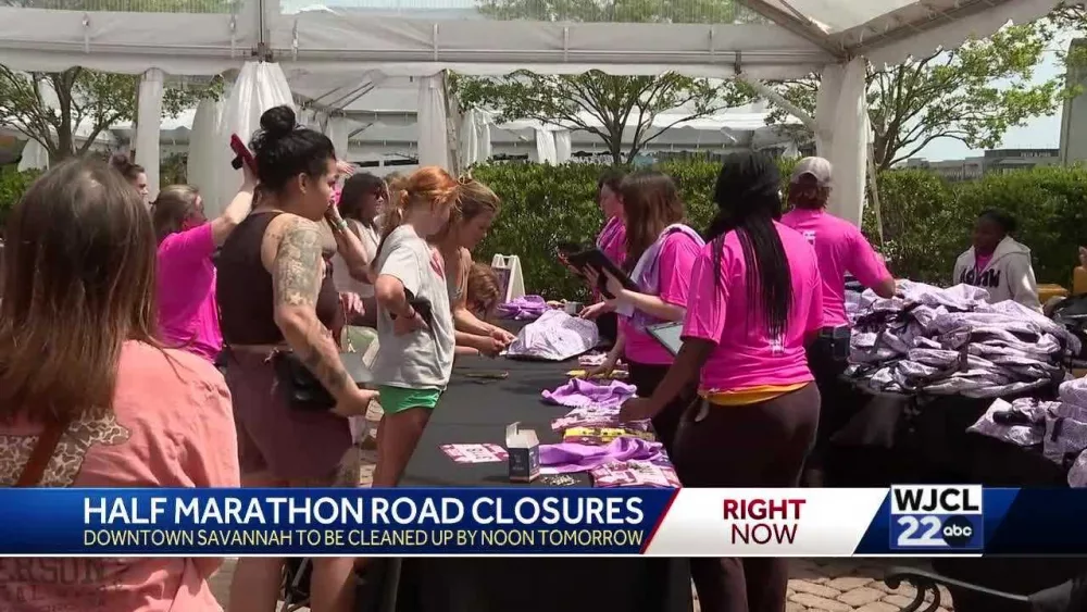 2,500 runners prepare for Publix Savannah Women's Half Marathon