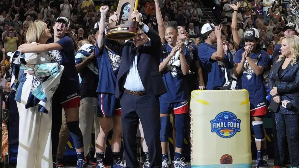 UConn beats South Carolina for program's 12th women's NCAA Tournament title