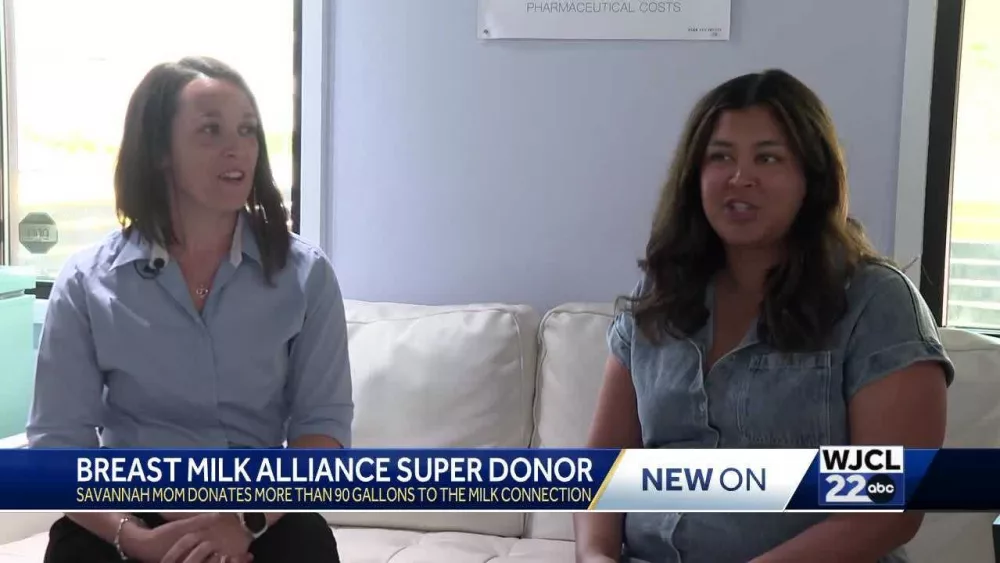 Savannah non-profit The Milk Connection receives a generous donation