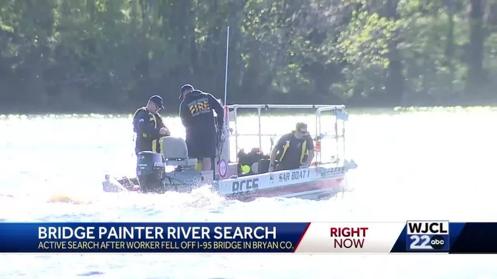 Contract worker is still missing in the Ogeechee River