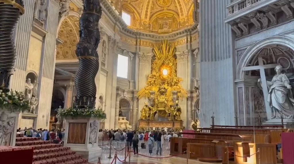 'A huge sense of shock': Vatican City visitors mournful following death of Pope Francis