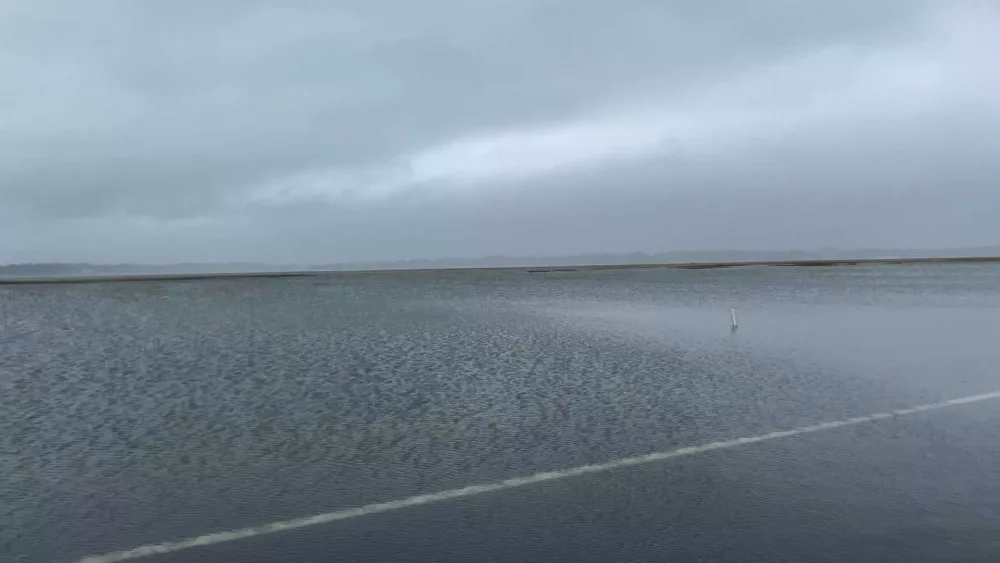 Tybee Island's Storm Struggle: 1 road, rising floods and urgent evacuations