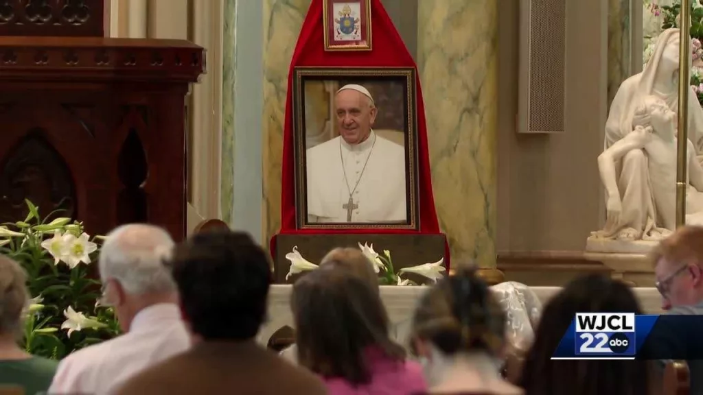 'Heaven is rejoicing.'; Savannah Catholics mourn death of Pope Francis