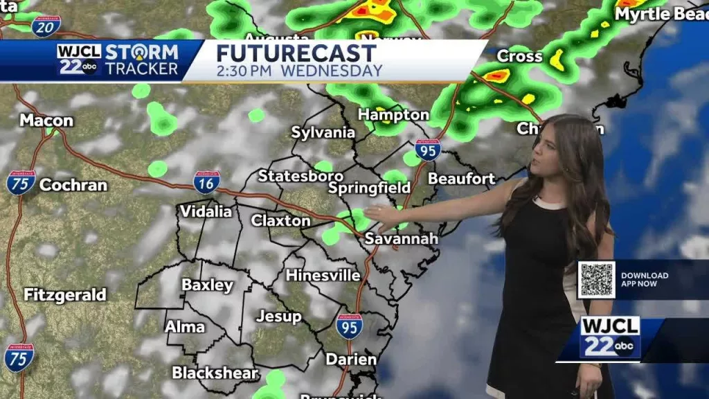 Rain finally returns to the forecast this week but temps stay warm
