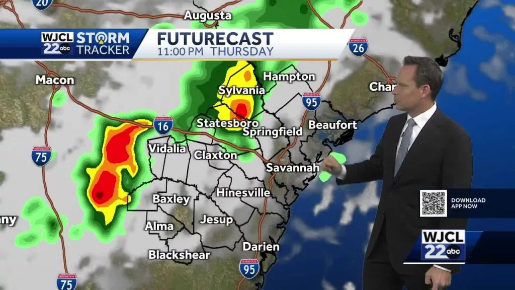 Dry spell may end this week...the timing of showers and thunderstorms