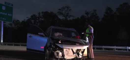 Stolen car chase on I-95: Speeds hit 140 MPH before crash in Bryan County