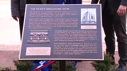 A new historical marker recognizes site of first peaceful civil rights sit-in
