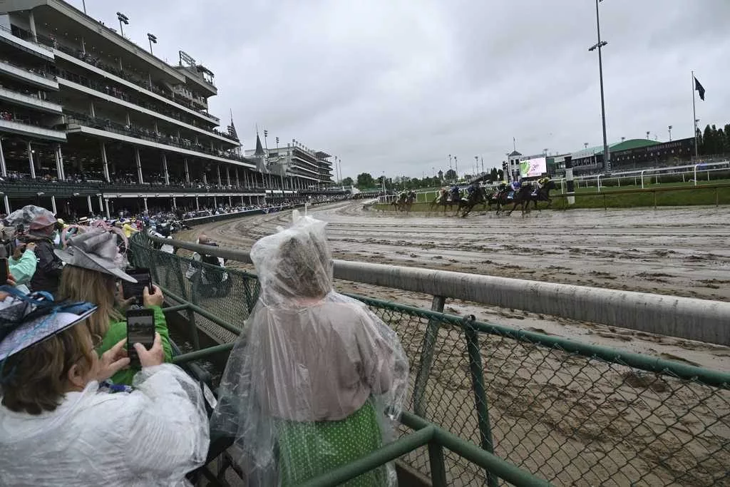 Sovereignty wins soggy 151st Kentucky Derby