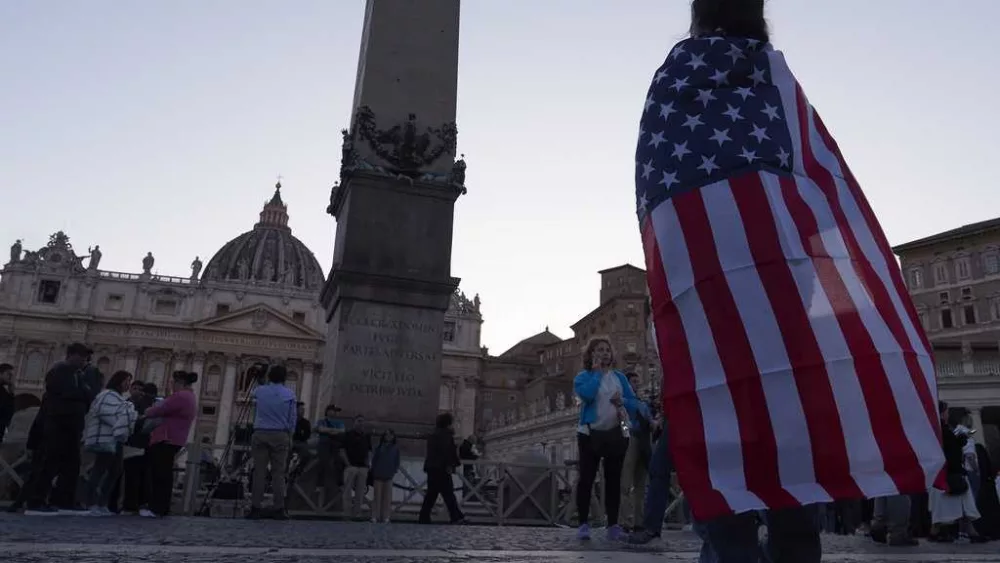 Americans in St. Peter's Square were stunned by choice of new pope