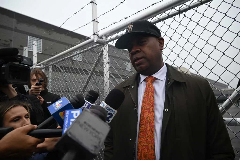 New Jersey mayor arrested at ICE detention center where he was protesting, prosecutor says