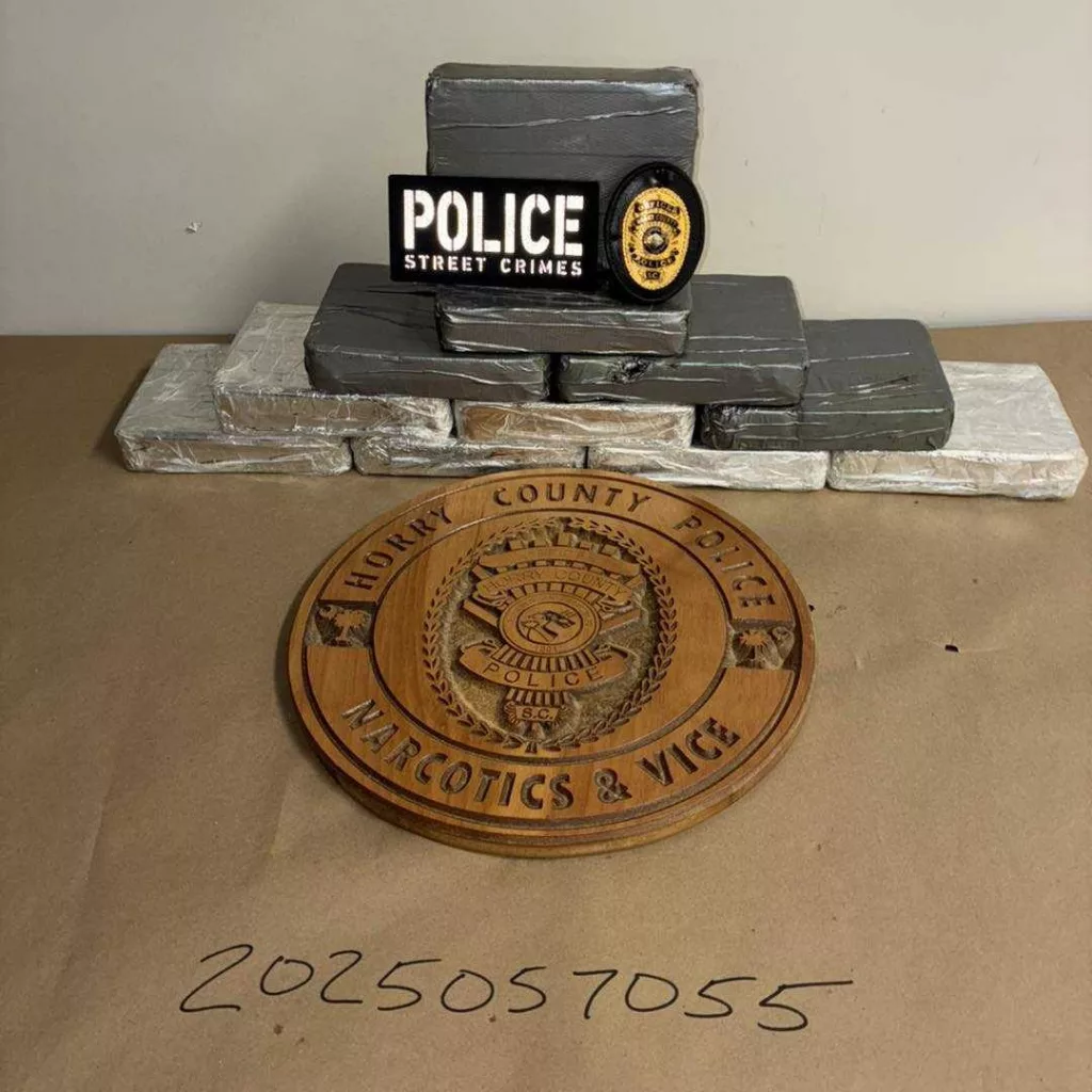 Police: Driver throws $1 million worth of fentanyl out of car during chase in South Carolina