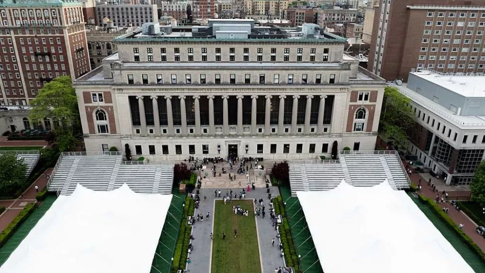 Columbia suspends over 65 students after pro-Palestinian protest in library
