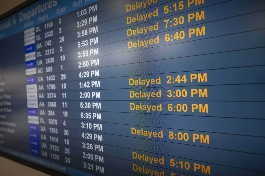 Airlines meet with FAA to address delays at Newark