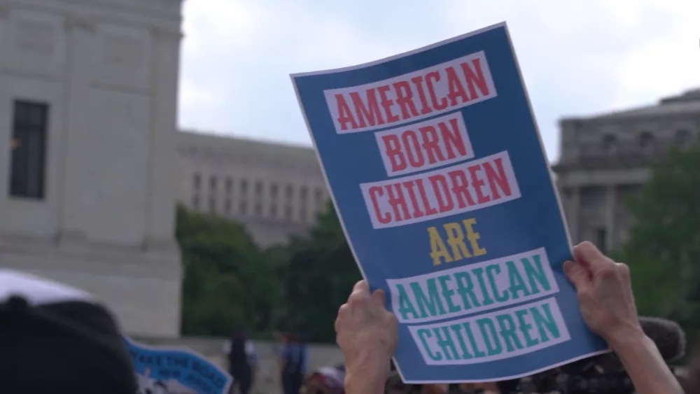 Supreme Court debates President Trump's birthright citizenship order