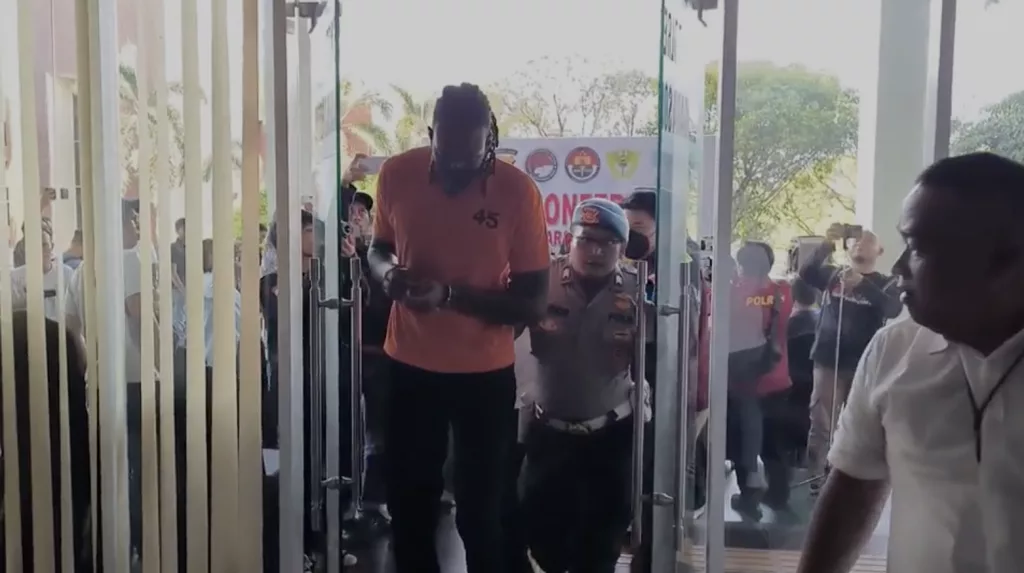 American basketball player arrested in Indonesia for drug smuggling