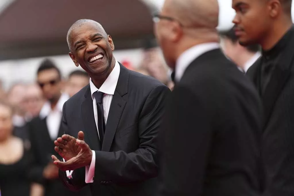 Denzel Washington receives surprise honorary Palme d'Or at Cannes