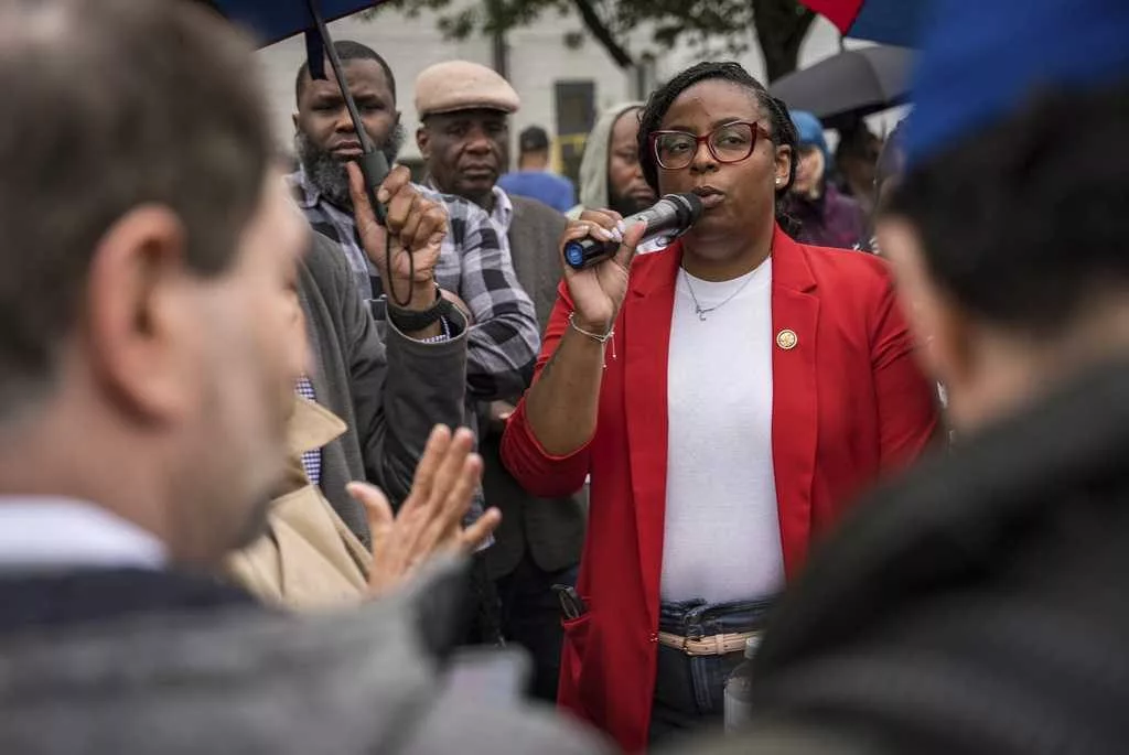 Democratic Rep. McIver charged with assault after skirmish at ICE center, New Jersey prosecutor says