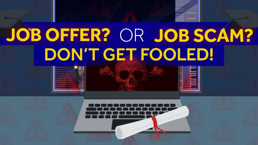 Job scam warning for new graduates