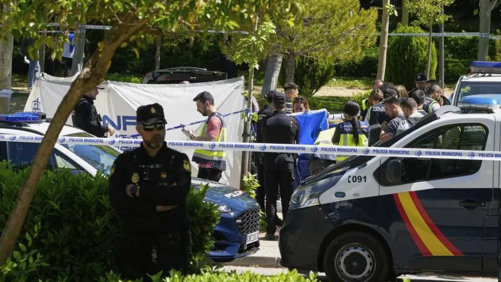 Ukrainian politician shot dead outside American School in Spain