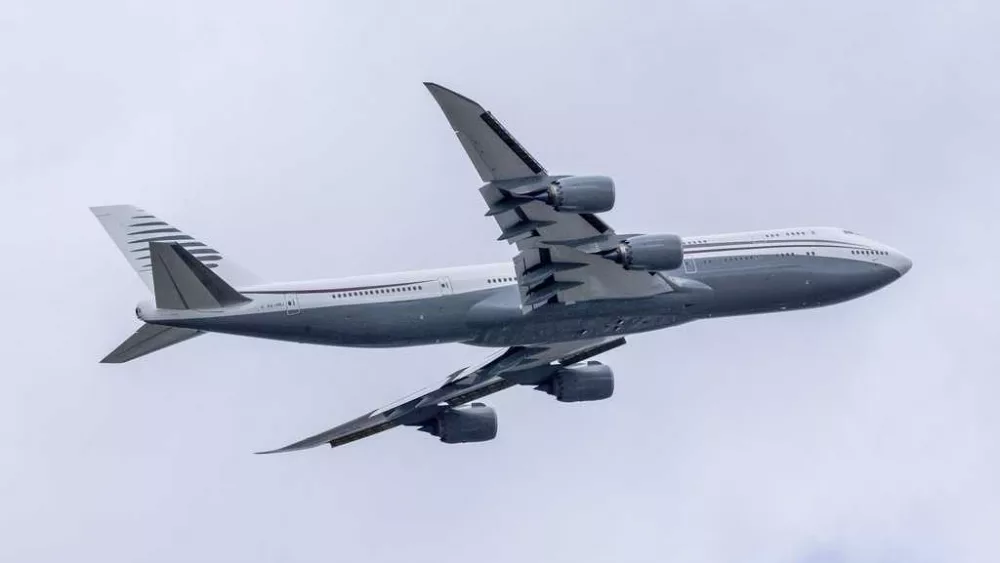 Defense Department accepts Boeing 747 from Qatar for Trump's use