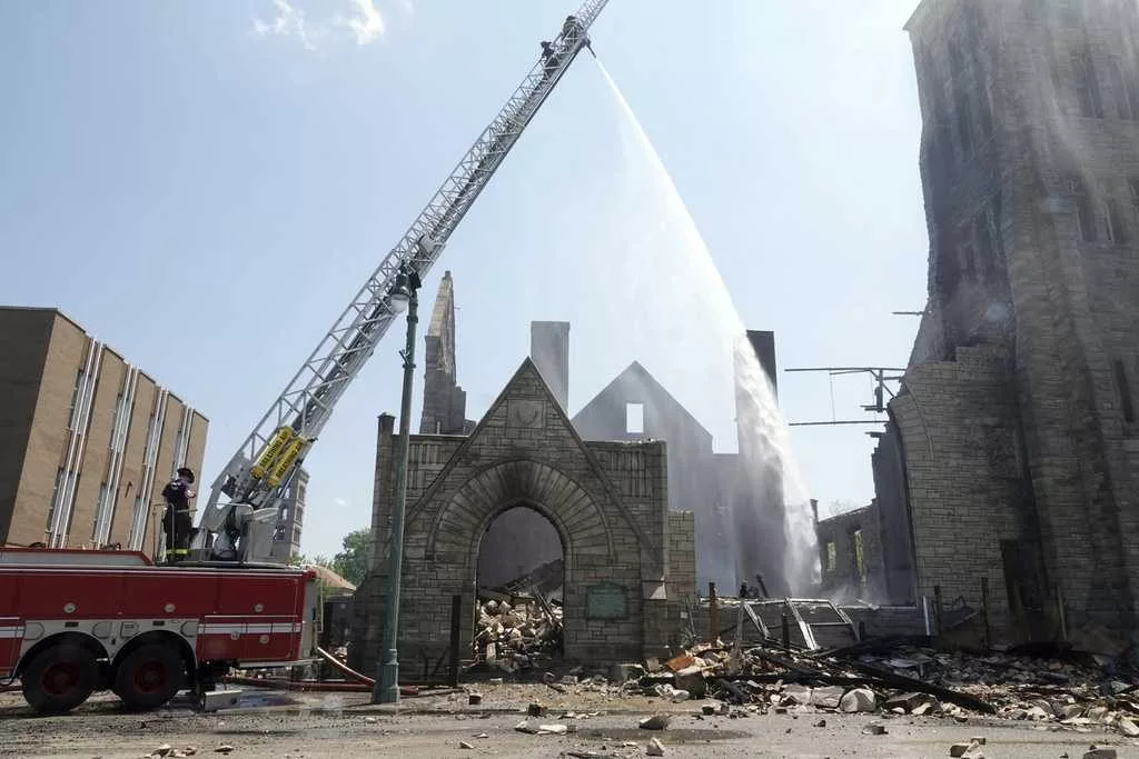 A fire that gutted a historic Memphis Black church was intentionally set, investigators say