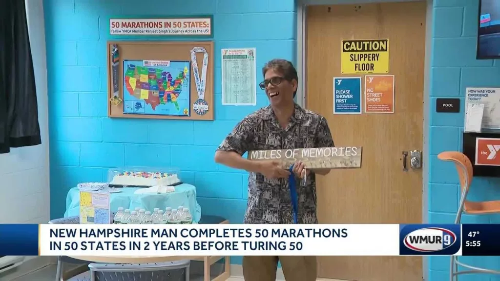 Man honored for finishing 50 marathons in 50 states before turning 50