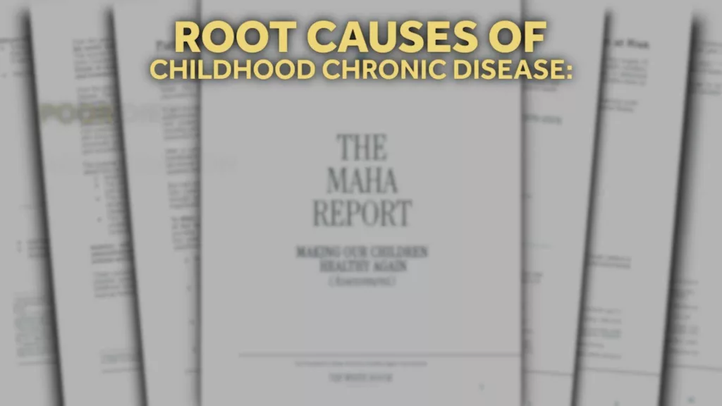 Trump unveils report on childhood diseases, raising concerns among farmers